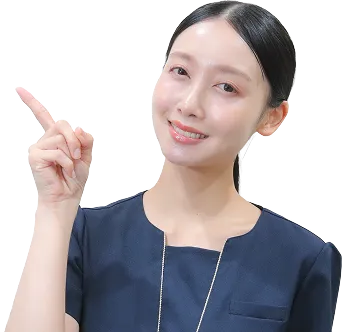 指差しの看護師さん