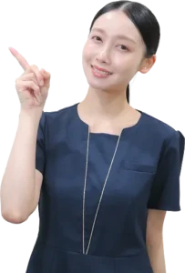 指差しの看護師さん